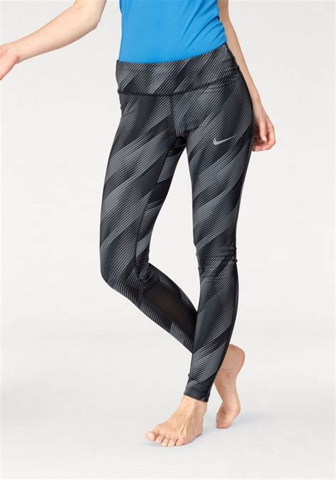 nike power epic run lauftights damen schwarz grau|Nike power epic running tight + FREE SHIPPING .